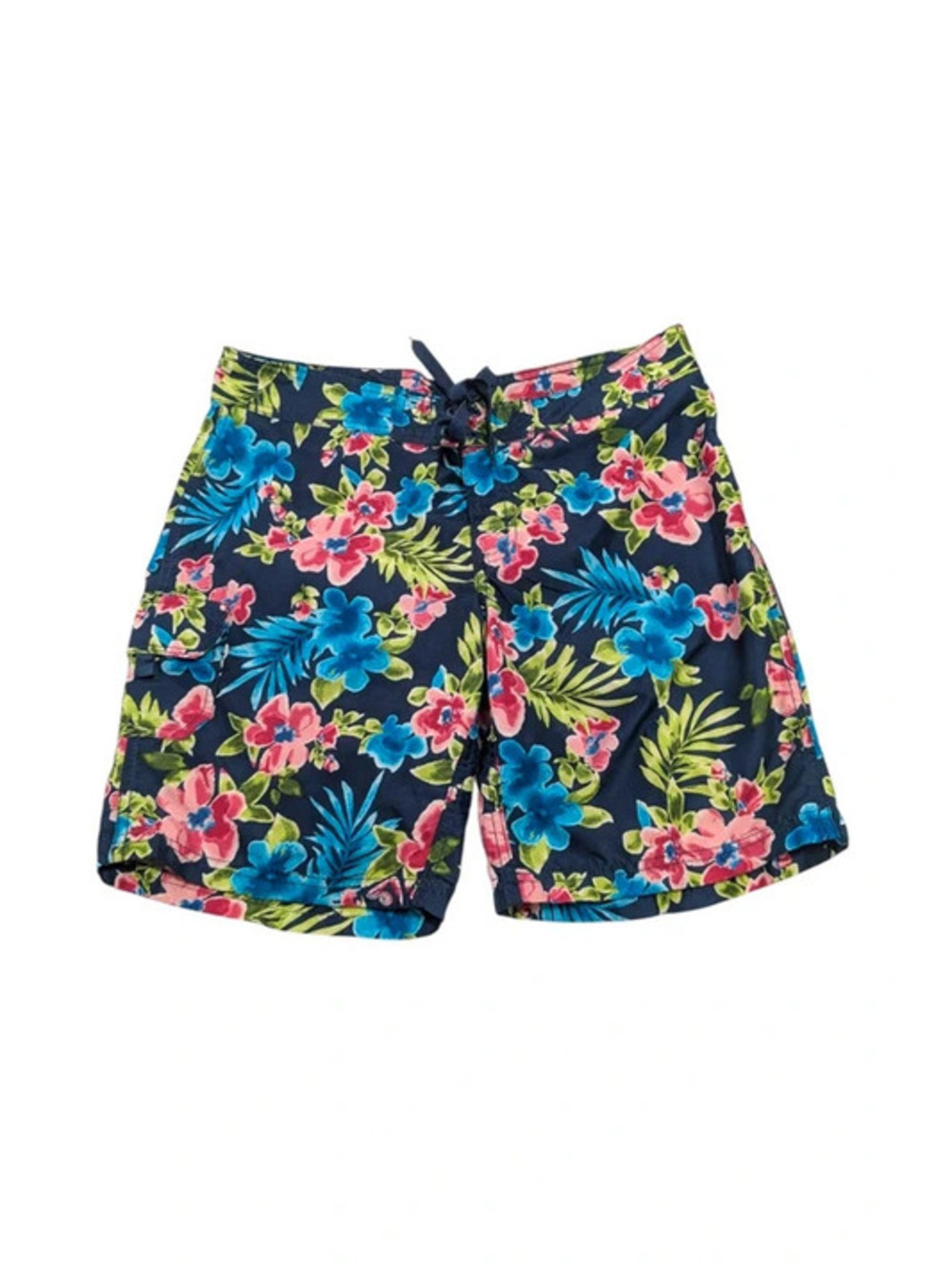Kanu Surf Floral Hawaiian Board Shorts Tropical Resort Beach Y2K Swim Summer 8